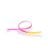 strip light with pink and yellow light