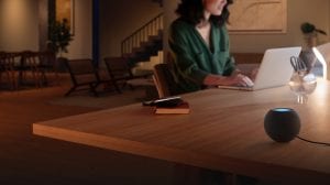 Friends using Amazon Alexa commands to turn on smart lights